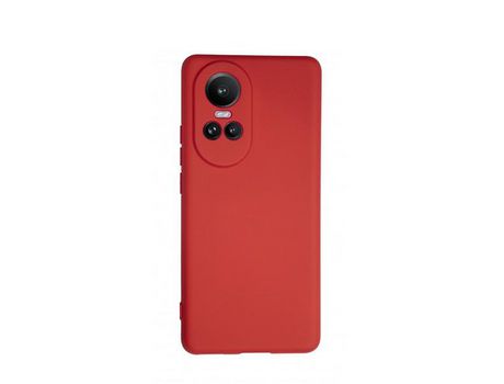 Funda para Oppo Reno 10 GIFT4ME Silicona Rojo