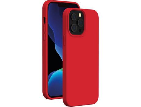 Funda para iPhone 13/13 Pro Max/13 Pro BIGBEN CONNECTED Silicona Rojo