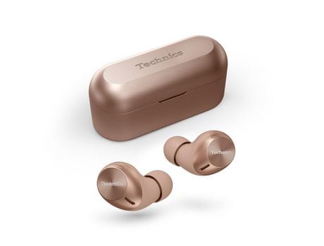Auriculares In Ear Dorado TECHNICS Bluetooth Rosa