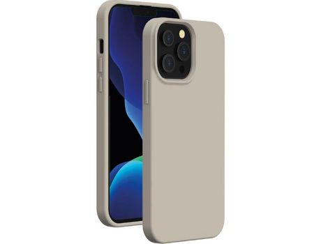 Funda para iPhone 13/13 Pro Max/13 Pro BIGBEN CONNECTED Silicona Beige