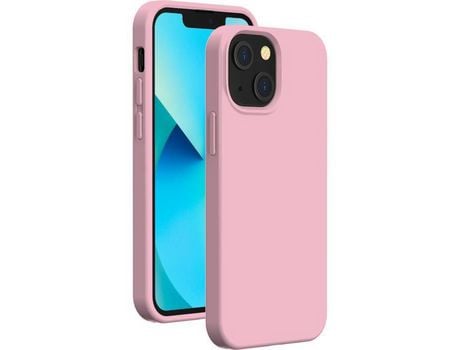 Funda para iPhone 13/13 Mini BIGBEN CONNECTED Silicona Beige