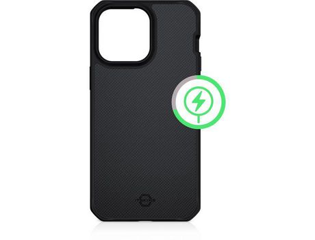 Funda para iPhone 14/14 Pro Max/14 Pro IT SKINS Nylon Negro