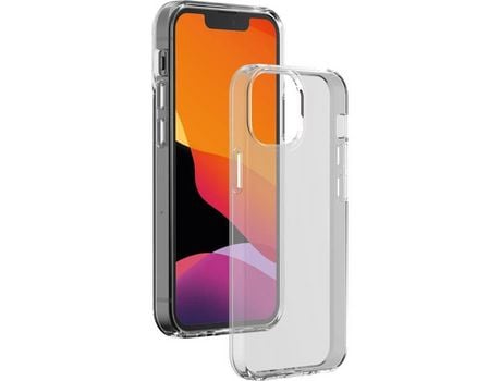 Funda para iPhone 13/13 Mini BIGBEN CONNECTED Textura Suave Transparente