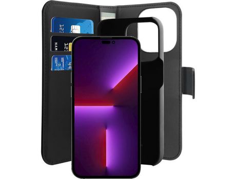 Funda Folio para iPhone 14/14 Pro PURO Negro