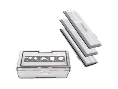 Caixa de poeira filtro hepa para xiaomi roborock s7 t7s t7s plus robô aspirador