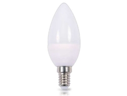 Bombilla LED tipo vela E14, 6 W, 3000 K, 560 lm, GSC 2002370