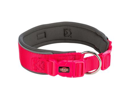 Collar Premium extra grande 40-48 cm / 40 mm (Fucsia/Gris)