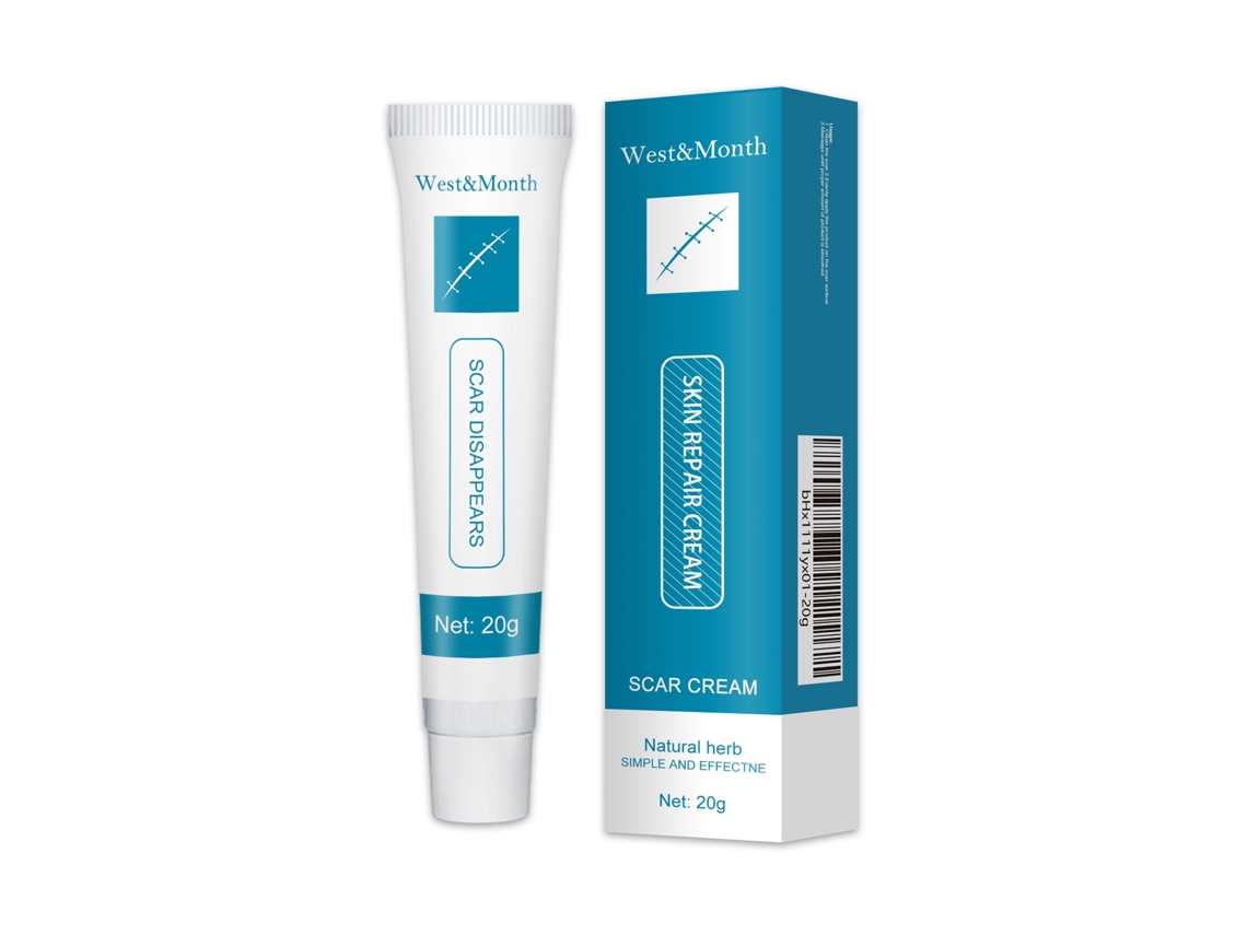Crema nutritiva para una reparación eficaz y rápida de las cicatrices.