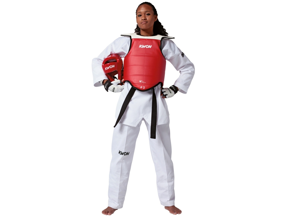Placa Frontal Taekwondo Competición double KWON