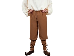 Pantalón Medieval de Tabernero marrón para hombre