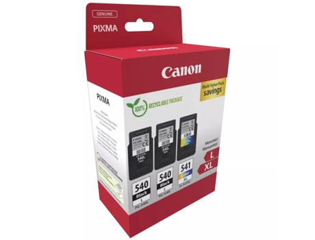 Cartucho de Tinta Original CANON PG-540LX2/CL-541XL (Negro/Cian/Magenta/Amarillo - CANON)