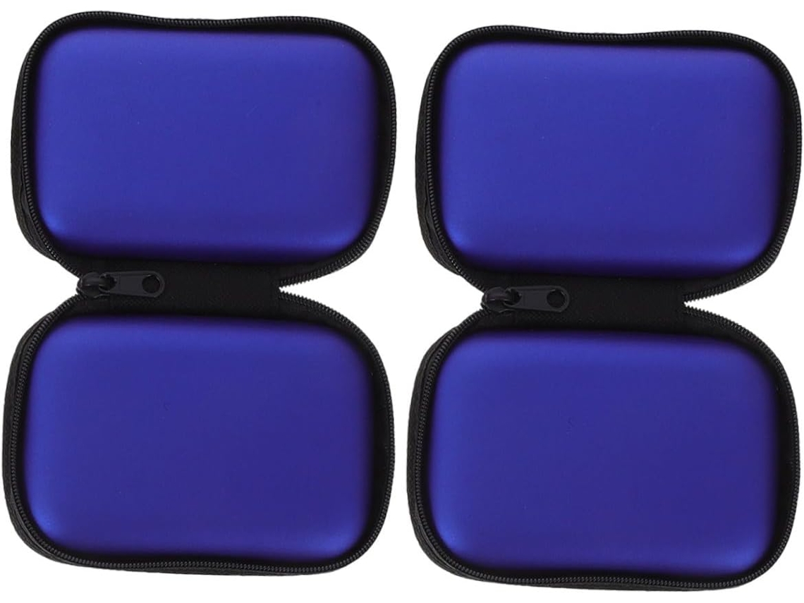 Organizador de cables de viaje de 2 piezas, estuche compacto para auriculares y bolsa protectora de Gokoco