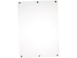 Pizarra Magnética Blanca De Borrado En Seco De 42x30 Cm, De Acrílico Transparente