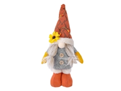 Muñeco De Peluche Gnomo Otoño Con Girasol Cute Muñeco Sin Cara Decoración De Hogar Para Festival De Cosecha