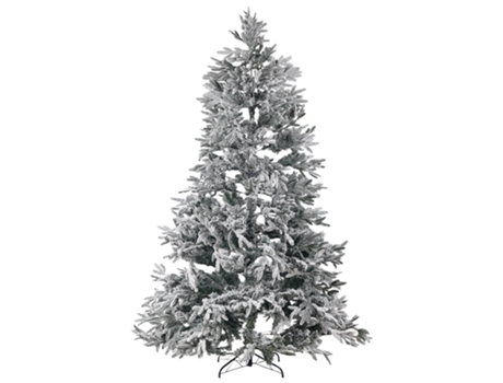 Árbol de Navidad 240 cm blanco BELIANI Bassie