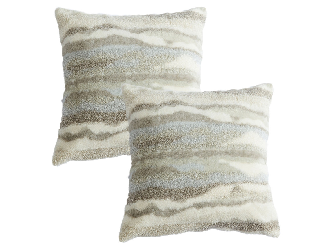 Fundas Para Cojín - 2 Piezas En Peluche Texturizado