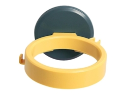 Soporte de pared para secador de pelo, soporte de plástico para secador de pelo para baño, GOKOCO (2 piezas)