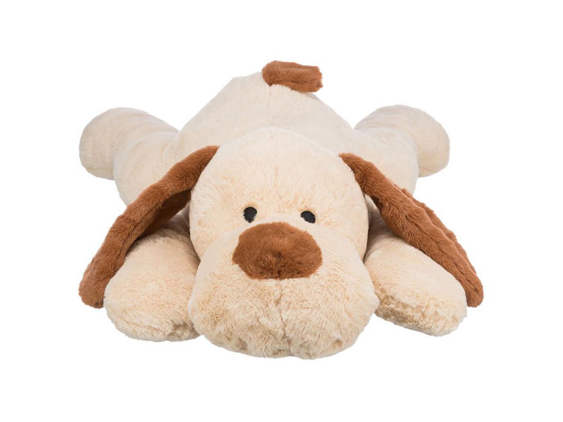Perro Mascota XXL de Peluche 75 cm (Beige/Marrón)