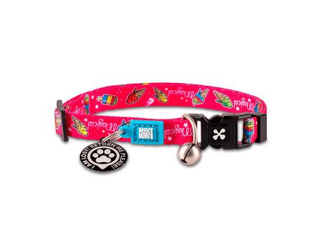 Max & Molly - Collar con Etiqueta de Identificación Original Magical para Gato