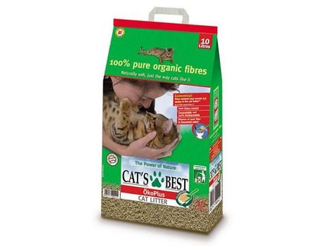 Cats Best Oko-Plus Litter Aglomerante 17,2 kg 40 L
