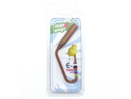 Kit inicial de anillas elásticas para canarios y aves EXóticas, 3 m