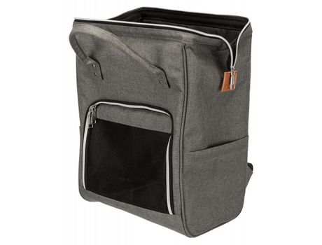 Bolso de Transporte/Mochila Ava 32x42x22 cm (Gris)