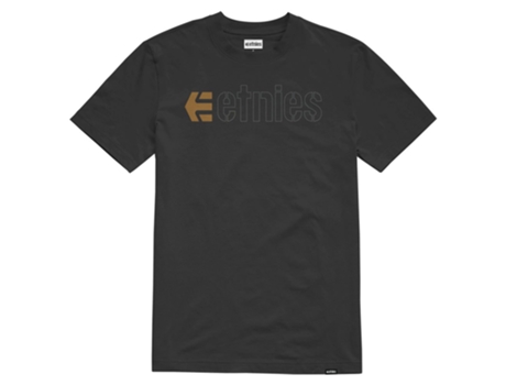 Camiseta de Hombre ETNIES Ecorp Negro (S)