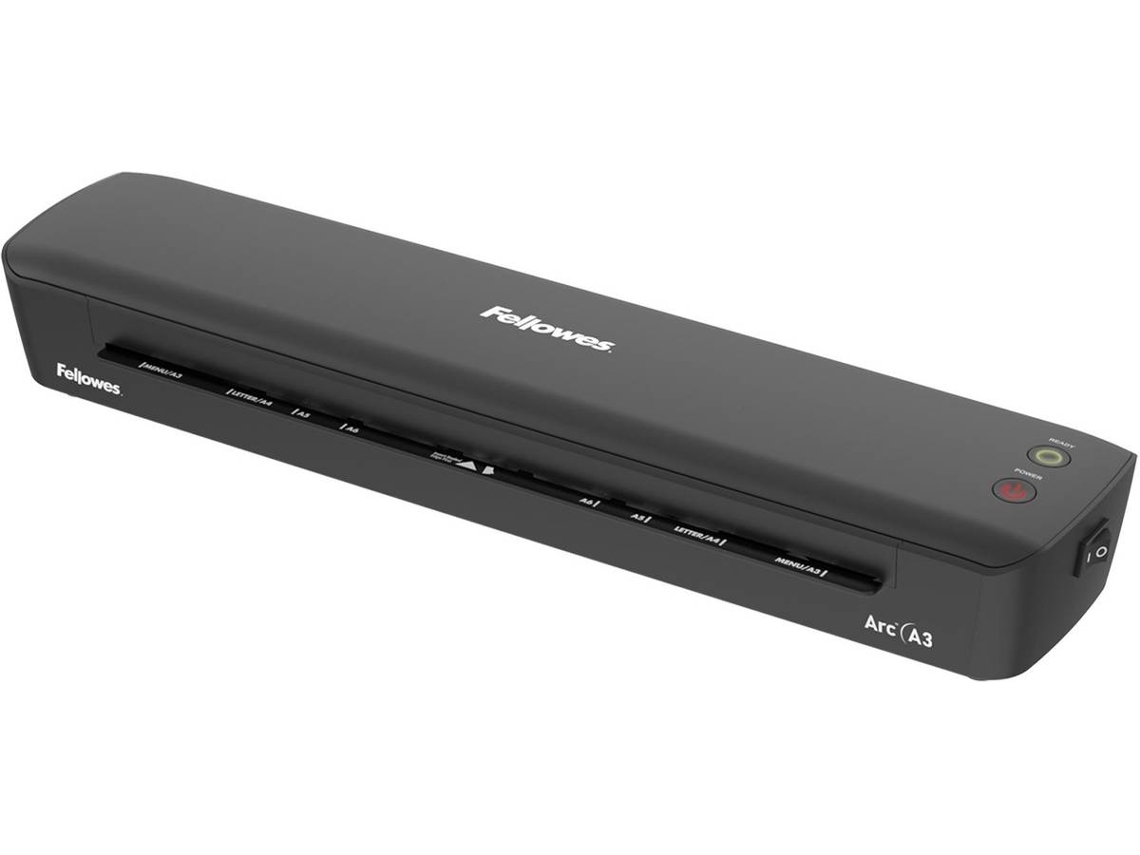 Plastificadora + 10 bolsas plastificadoras FELLOWES Arc A3 (A3- Térmica)