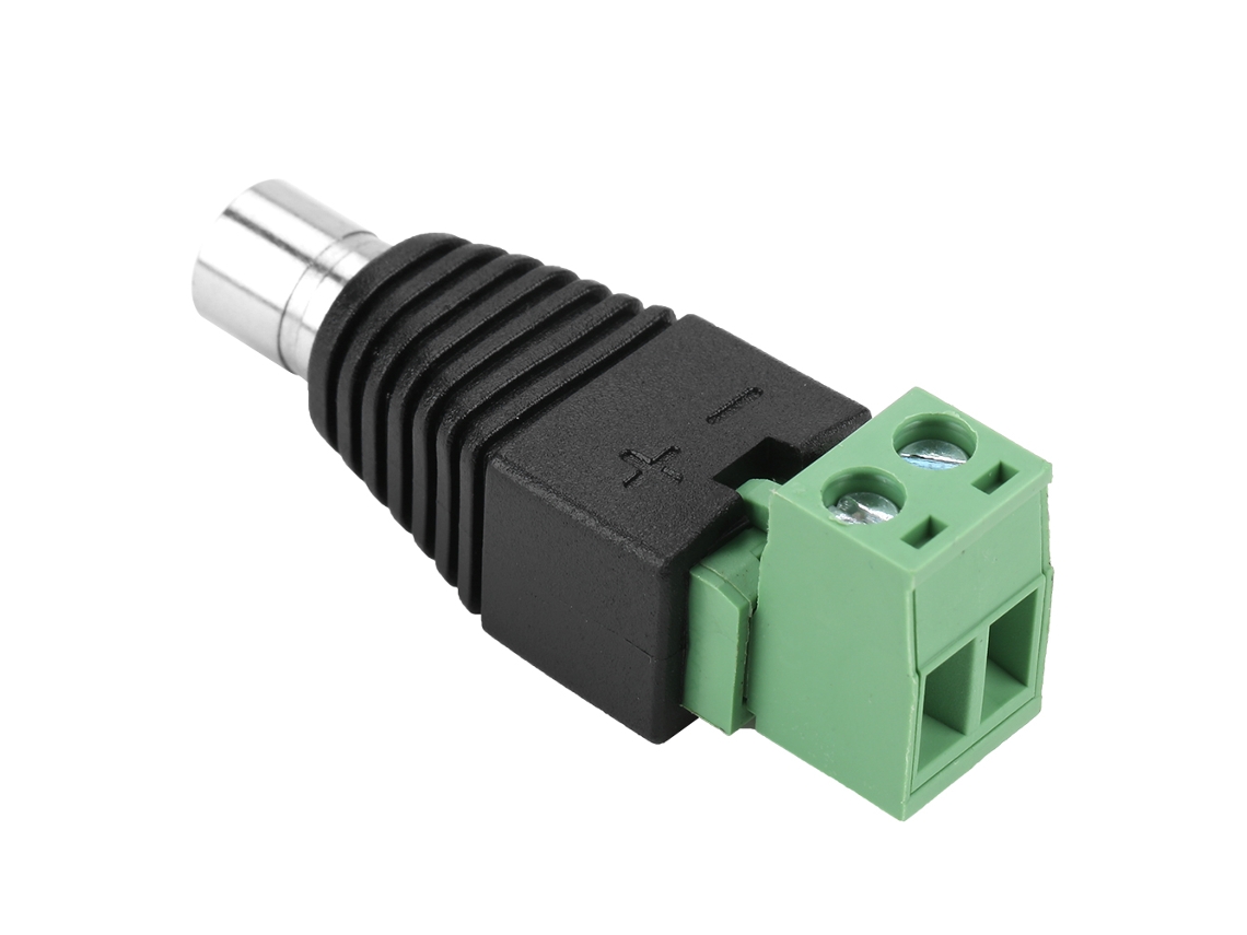 2026yncm-10 Piezas Conector Macho Hembra Dc Terminal De Tornillo Adaptador De Alimentación Para Cámara Cctv