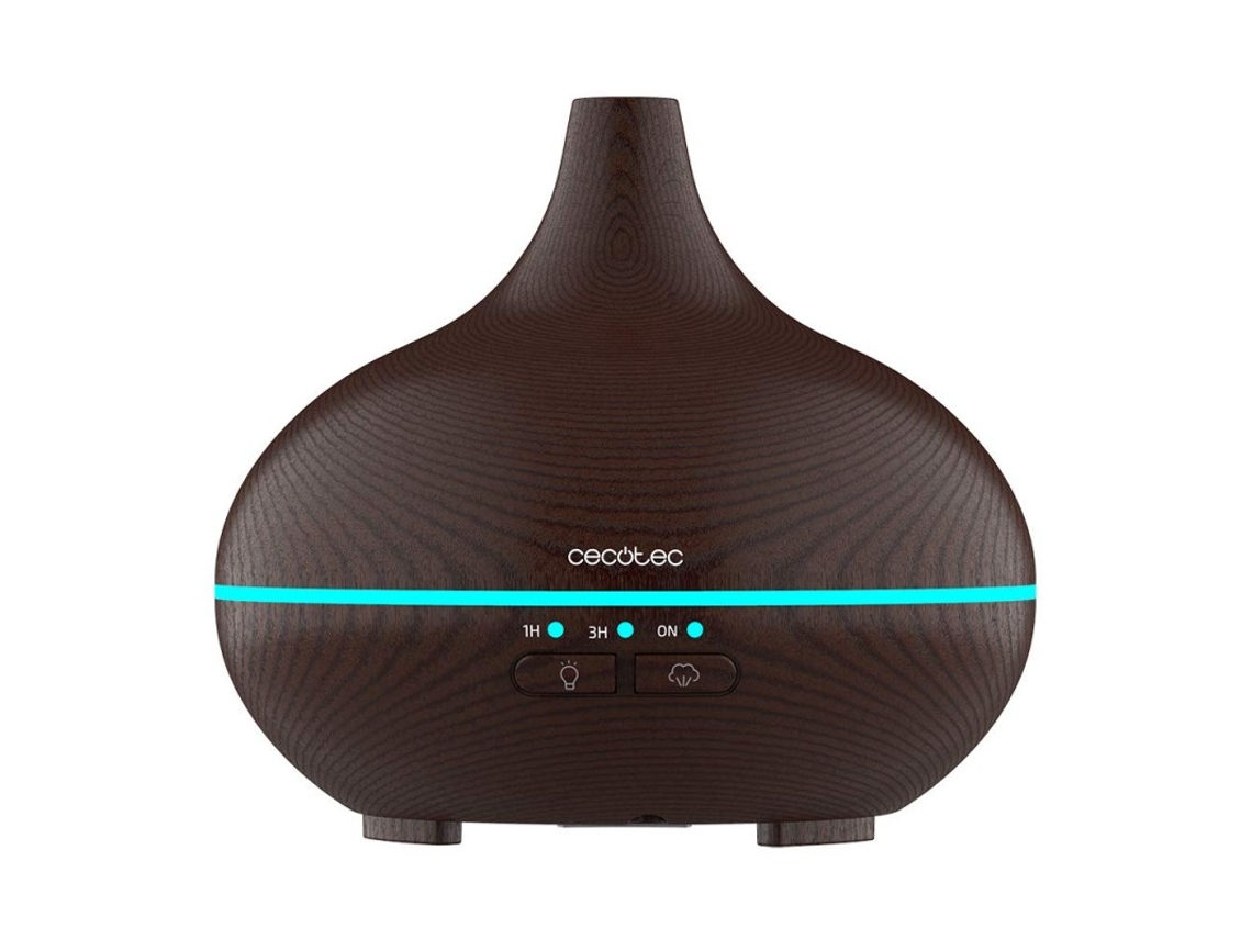 Cecotec Humidificador Ultrasónico Y Difusor De Aromas Con Temporizador Pure Aroma 150 Yin. Capacidad 150 Ml