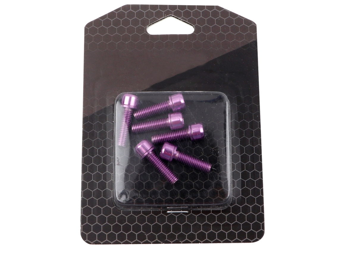 Vlrla-tornillos Ultraligeros De Manillar Ti-platados Tornillos De Tallos M5*18mm