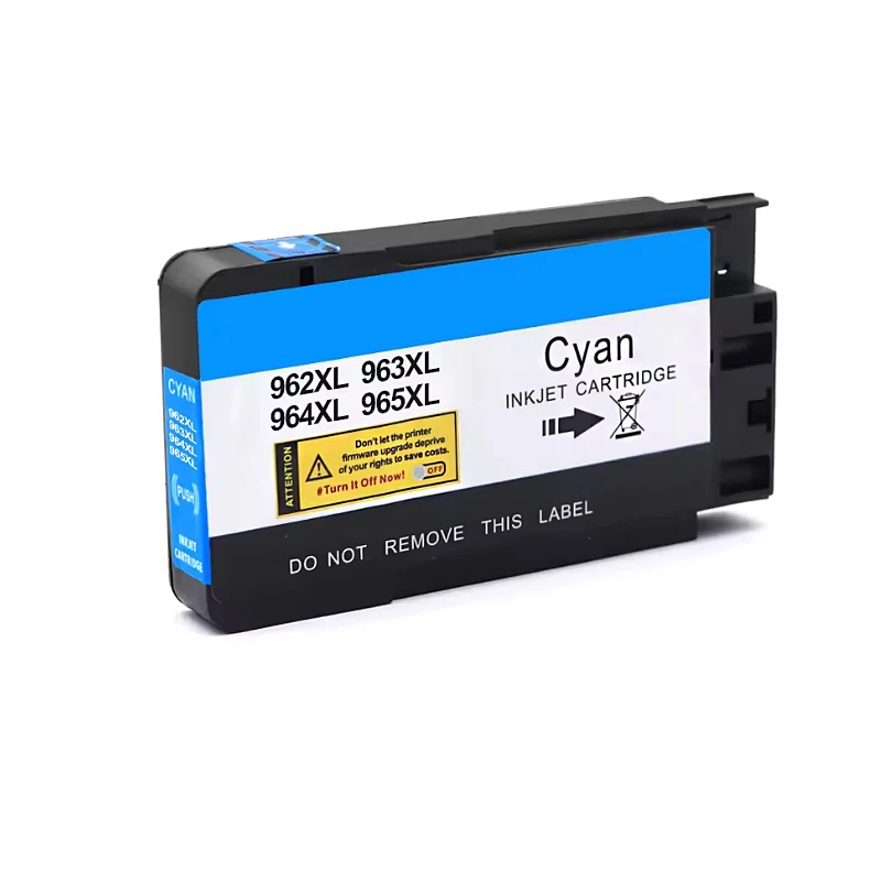 1 Cartucho De Tinta Cian N.° 963, 963xl, 965, 965xl, 962, 962xl, 964 Y 964xl Para Hp Officejet Pro 9010, 9012, 9015, 9020, 9022, 9025 Y 9029.