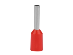 2026-500pcs/set Terminales De Presión Fría E1008 Tubulares Aislados Conectores De Cable(rojo)