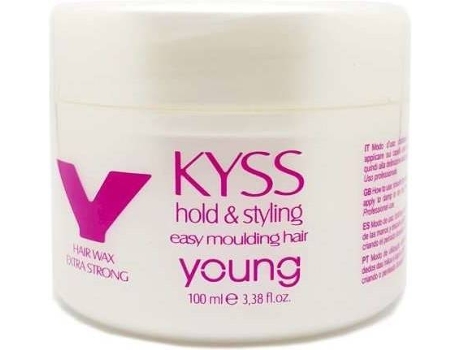 Cera para el Pelo YOUNG Kyss Cera Hold & Styling Extra Strong (100 ml)