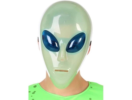 Máscara DISFRAZZES Alien Fluorescente