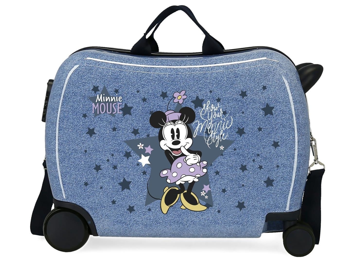Maleta Infantil MINNIE (50 x 39 x 20 - ABS - Azul)