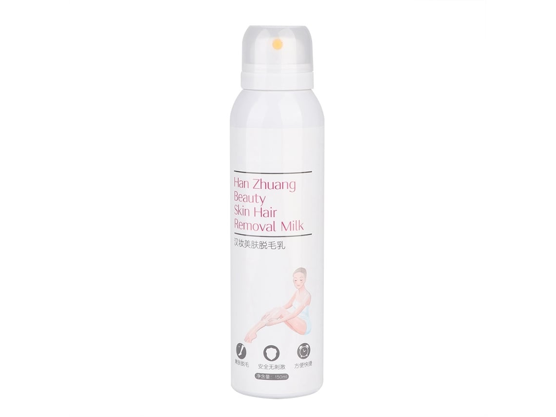 Spray Depilatorio Sin Dolor 150ml Crema Espuma Para Depilar Axilas Brazos Piernas Cuerpo
