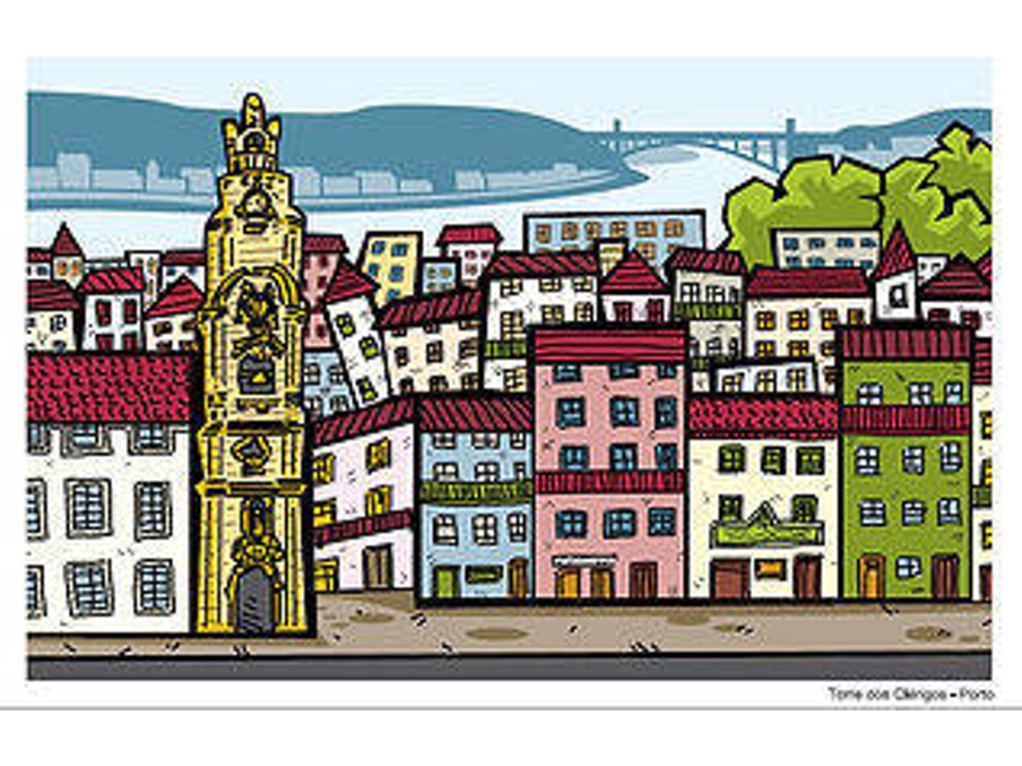 Libro Postal Pop-Up Torre dos Clérigos (Portugués)