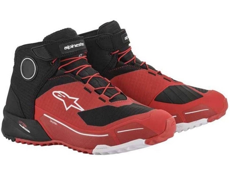 Botas Unisex ALPINESTARS Cr-x Drystar Riding Rojo para Motociclismo (EU 46)
