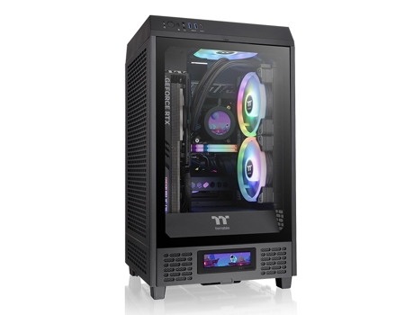 Caja THERMALTAKE (Mini-ITX - Negro)