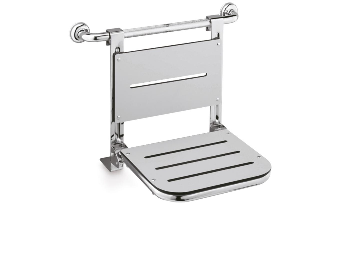 Asiento de ducha plegable Inmacolatta para colgar en una barra de apoyo