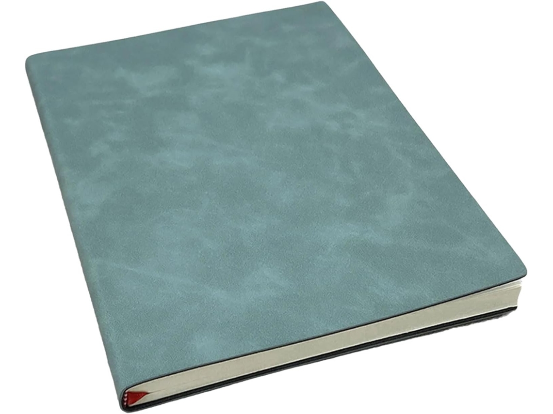 Cuaderno rayado encuadernado en piel SFUSHOS