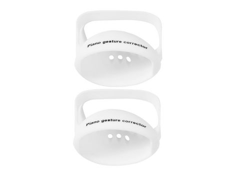 Corrector de mano de Piano portátil Tremolo, dispositivo ortopédico de mano de Piano de silicona, Corrector de gestos de mano de Piano para princip...