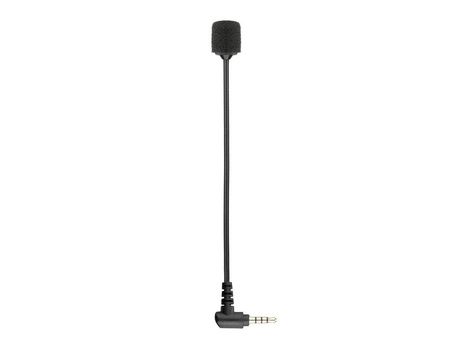 BOYA BY-UM4 Micrófono de condensador omnidireccional portátil Mini micrófono flexible con conector TRRS de 3,5 mm para iOS Android iPhone Samsung H...