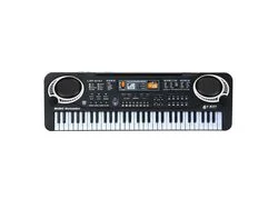 61 Teclas Preto Digital Música Teclado Eletrônico Teclado Piano Elétrico Presente para Crianças Instrumento Musical Eu GERTIZ
