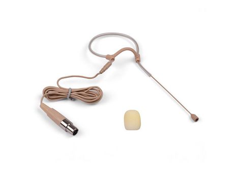 Micrófono condensador ligero con gancho para la oreja, micrófono con conector XLR de 3 pines para transmisor de petaca inalámbrico tipo 2