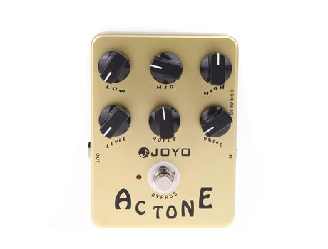 JOYO JF-13 AC Tone Vox Amp Simulador Pedal de efectos de guitarra True Bypass
