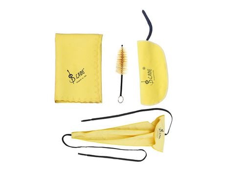 Kit de cuidado de limpieza para saxofón, 3 uds., paño de limpieza cepillo para boquilla, herramienta de mantenimiento de instrumentos musicales