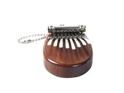 Mini piano de pulgar portátil Kalimba de 8 teclas color