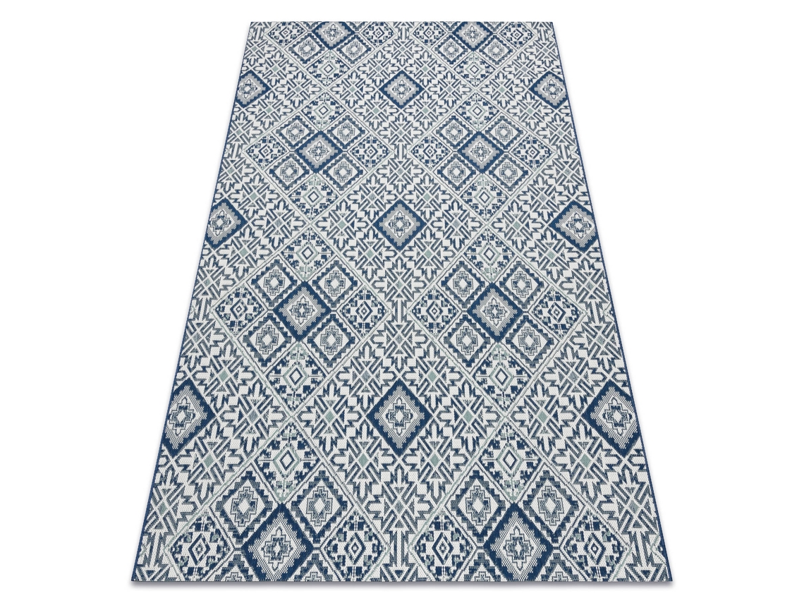 Alfombra DYWANY LUSZCZOW Sizal Color 19247-699 (Azul - 80 x 150 cm - Polipropileno)